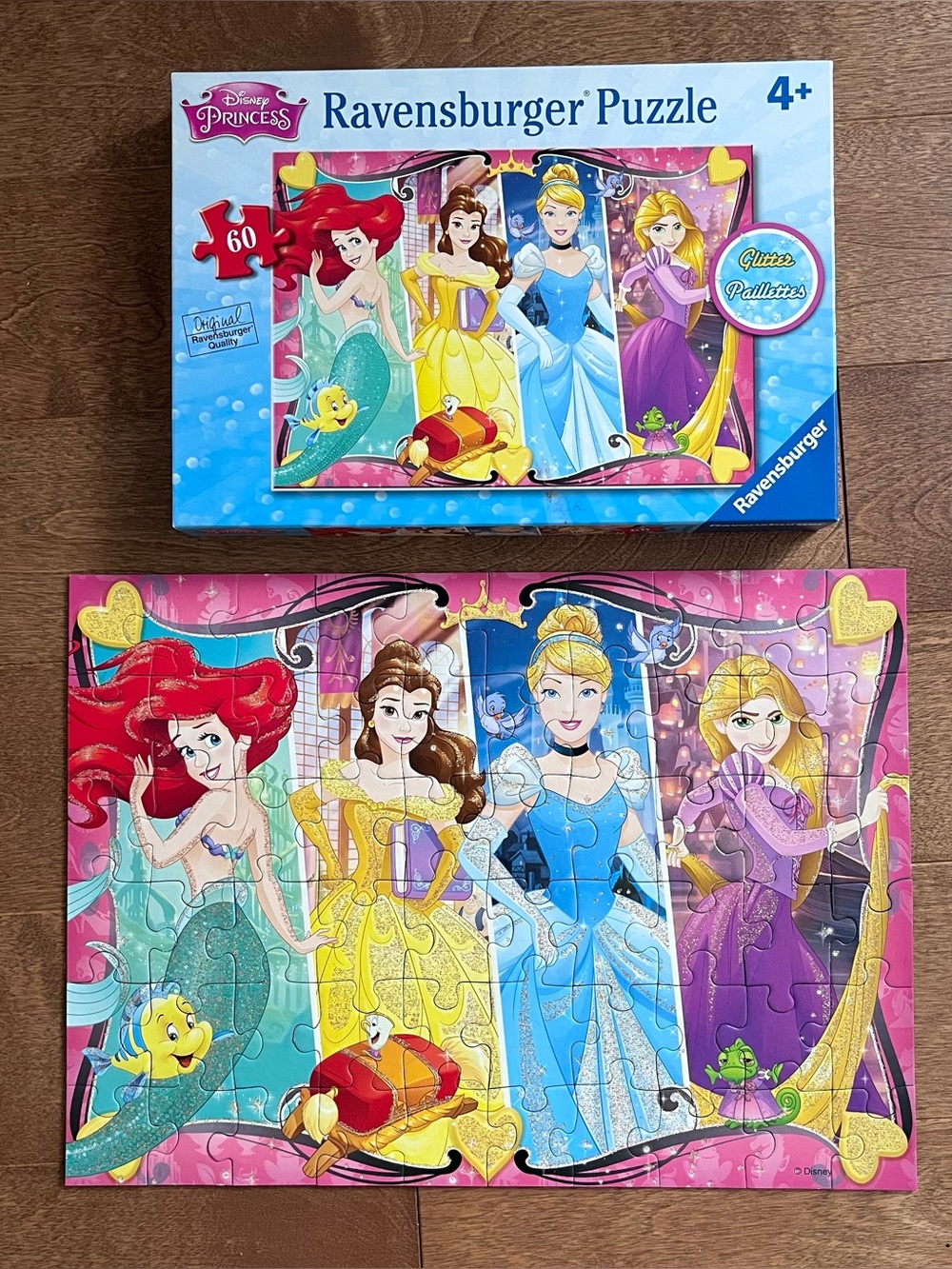 RAVENSBURGER Puzzle Disney Princess 60 pieces